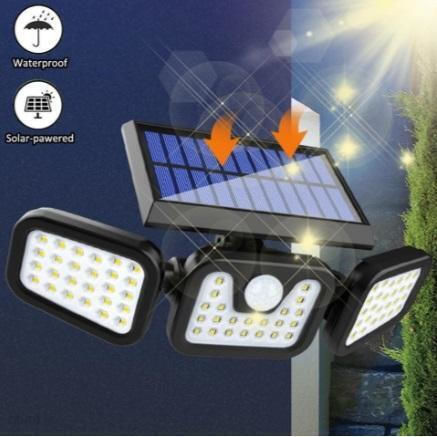 Alista Home Lampă Solară cu Senzor de Mișcare și Fotocelulă IP65