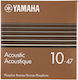 Yamaha Σετ Χορδών Phosphor Bronze Ακουστικής Κιθάρας 10 - 47"