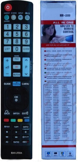 Rm-l930 Remote Control LG LCD LED
