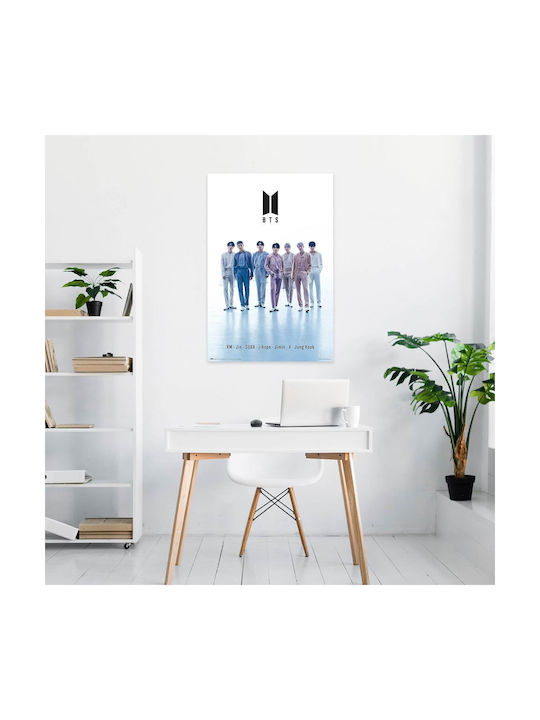 Grupo Erik Poster Art Print Bts K-pop Poster Decoration Living Room Bedroom Decoration Room Decoration Size 61 X 91.5 Official Bts Merch Fan Item
