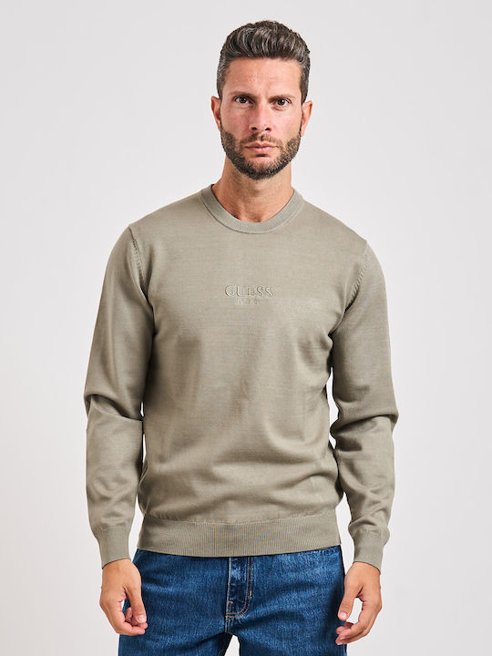 Guess Long Sleeve Green Sweater M5YR08Z3FC2 G9D5