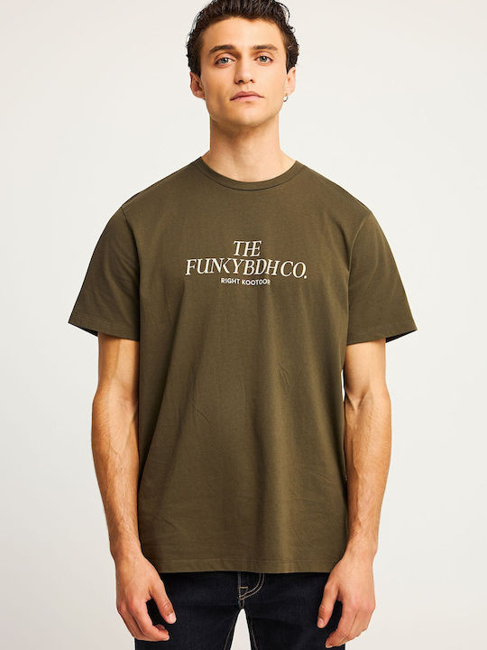 Funky Buddha T-shirt Πράσινο