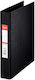 Leitz Ring Binder Vivida A5 Pp 2 Rings 25 Mm Black
