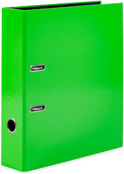 Herma A4 Binder Neon Green 7 Cm Wide Children's Ring Binder Solid Color File Folder In Bright Neon Color Boys Girls