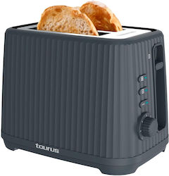 Taurus Φρυγανιέρα 2 Θέσεων 1150W Μαύρη