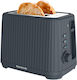 Taurus Φρυγανιέρα 2 Θέσεων 1150W Μαύρη