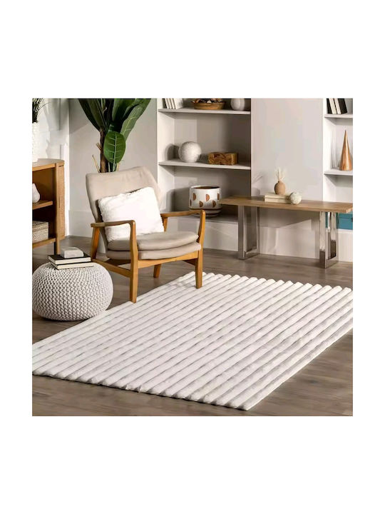 Natural Home Χαλί 60x120cm Off White