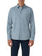 Long Sleeve Slim Fit Light Blue Shirt
