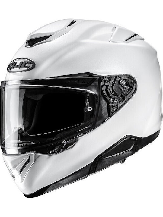 HJC R-PHA 72 Pearl White Motorcycle Helmet Full...