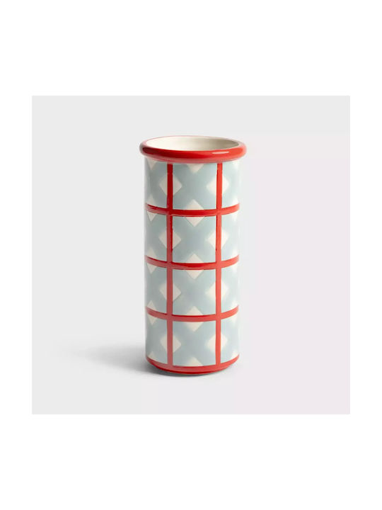 &Klevering Decorative Vase Multicolour 9x9x19cm