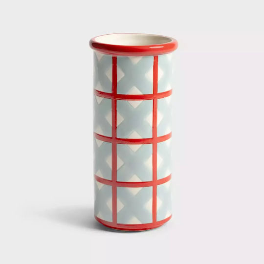 &Klevering Vază Ceramică Multicoloră Φ9xÎ19cm