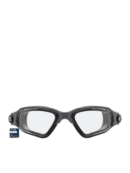 CressiSub Swimming Goggles Adults with Anti-fog Lenses Black
