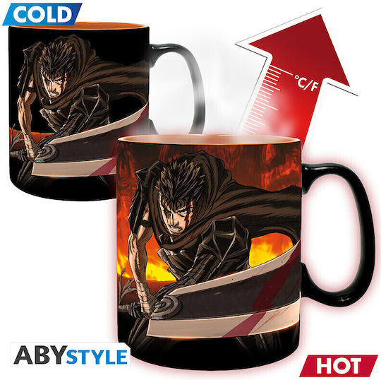 Abysse Berserk Heat Change Κούπα Κεραμική 460ml