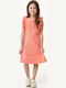 Kinderkleid Koralle