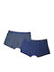 Men's Boxers Blue Jean, Grey 2Pack