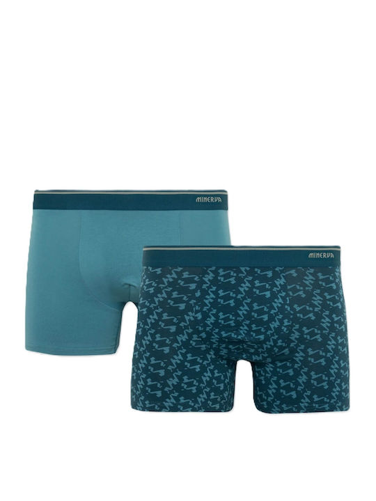 Men's Boxers Blue-petrol 2Pack