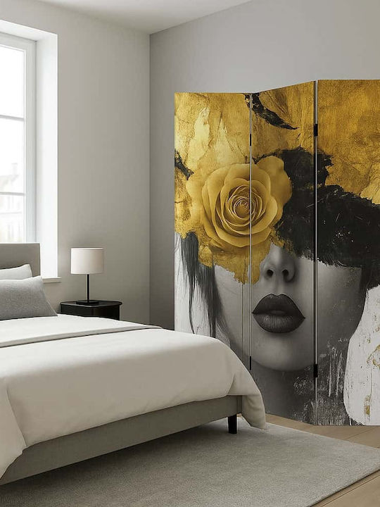 Ankor Decorative Room Divider made of Canvas Double-Sided 180x120cm