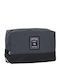 Be0016-ebony Emerson Cosmetic Case Ebony Color