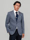 Herrenanzugsjacke Grey-blue