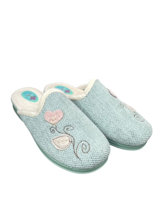 Smart Steps Winter Women's Slippers Turquoise