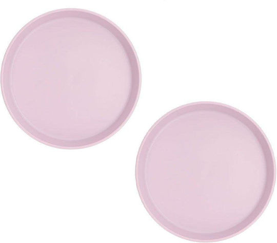 Tutete Baby Food Container Set made of Silicone Lilac 2pcs