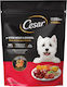 Cesar 0.8kg Ξηρά Τροφή για Ενήλικους Σκύλους με Μοσχάρι, Πουλερικά και Λαχανικά