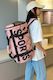 Sack Voyage Back 47lt Pink Fabric L60xW26xH30cm