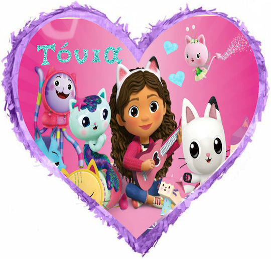 Pinatas Herz Puppenhaus Gabi 31 X 27 Cm 553156h Bal-553156h-gabby