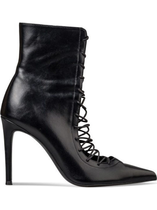 Envie Shoes Γυναικεία Μποτάκια Αστραγάλου με Ψη...