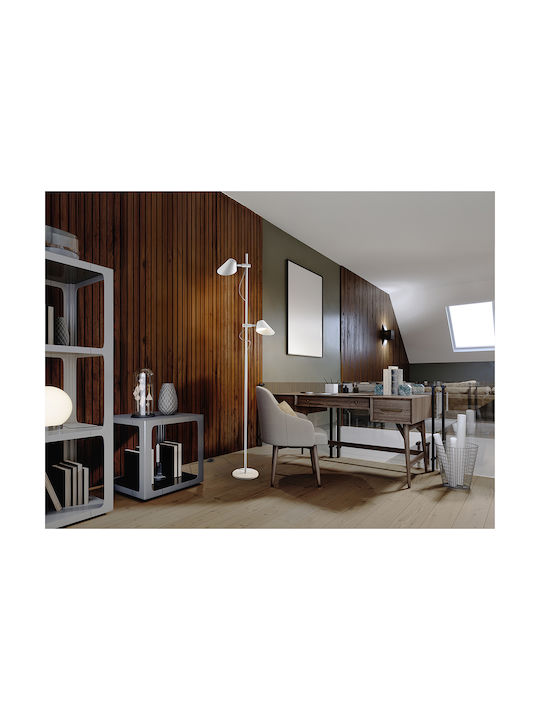Esino LED Floor Lamp H184xW48cm. with Adjustabl...