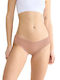 Βαμβακερά Women's Slip 3Pack Chocolate