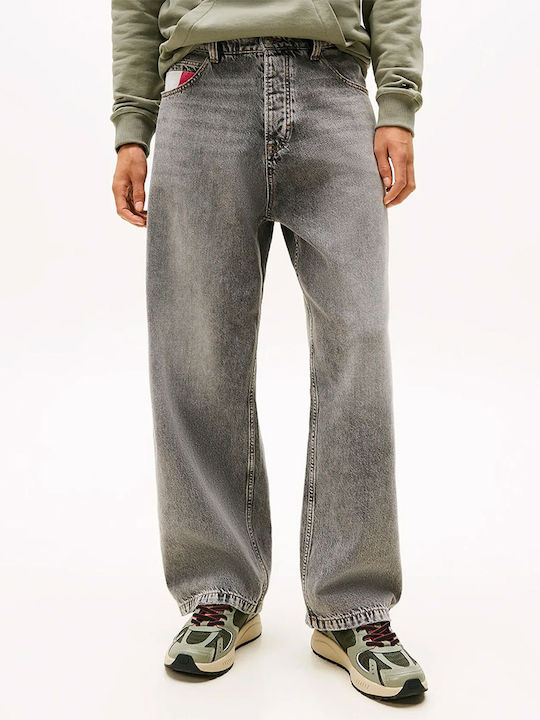 Faded Ανδρικό Παντελόνι Τζιν με Loose Baggy Εφαρμογή Faded