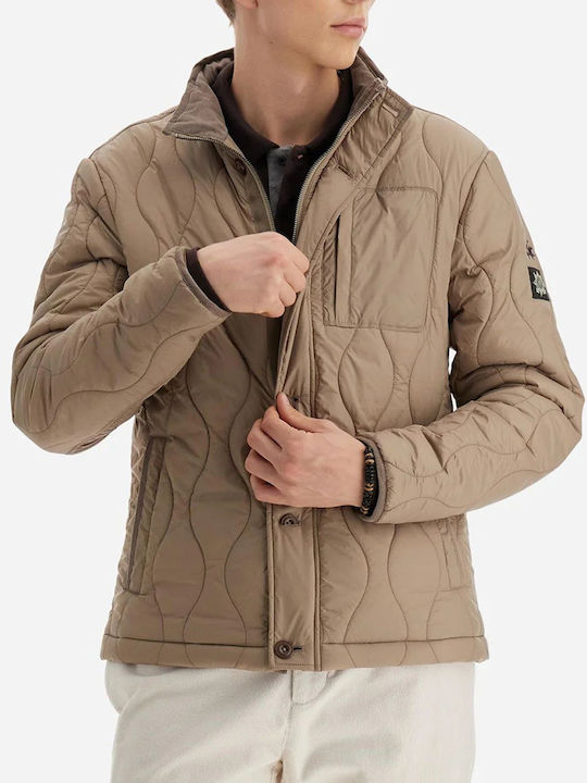 Geacă Puffer Sandy Brown