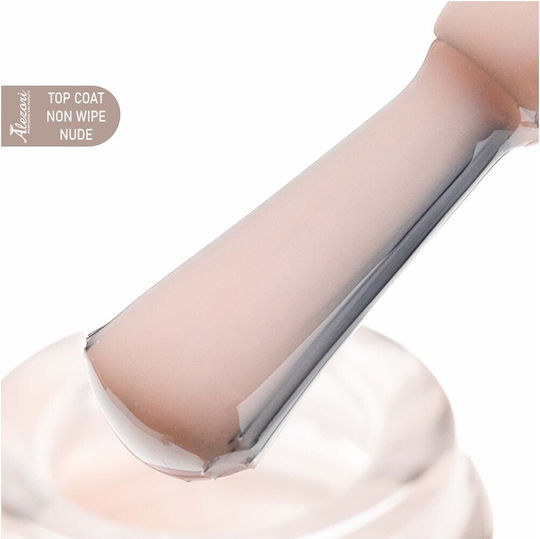 Alezori Non Wipe Top Coat for Semi-Permanent Nail Polish 15ml