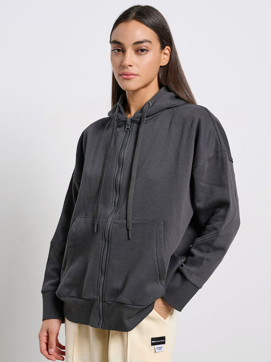 BodyTalk Jacket Gray with Hood