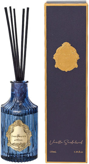 Αρωματικο Χωρου Στικ Αρωμα Βανιλια & Sandalwood 130ml 6x6x13.5cm Μονόχρωμο Kaeming