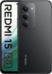 Xiaomi Redmi 15 5G Dual SIM (4GB/128GB) Midnight Black Xiaomi Redmi 15 5G Dual SIM (4GB/128GB) Midnight Black