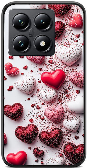 Strass Hearts Θήκη Κινητού 920191 Σχέδιο Πολύχρωμη Mi 14t