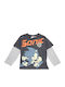 Kinderhemd Langarm Gray Sonic