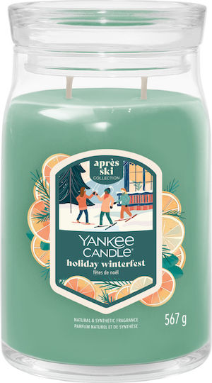 Yankee Candle Signature Aromatic Candle in Jar Holiday Winterfest