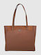 Damen Schultertasche Wildleder Braune