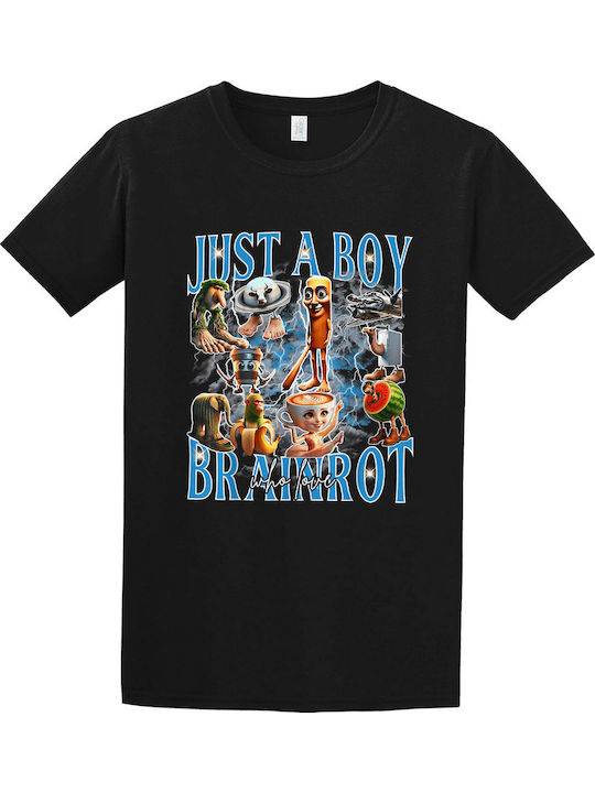 Gildan Παιδικό T-shirt Μαύρο