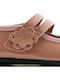 Kids Ballerinas with Hoop & Loop Closure Pink
