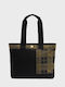 Mya Patchwork Damentasche Tote Handtasche Grün