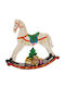 Iliadis Weihnachtliche Figur Pferd Höhe 29.5cm