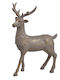 Ceramic Gold Deer 18x8.5x25cm