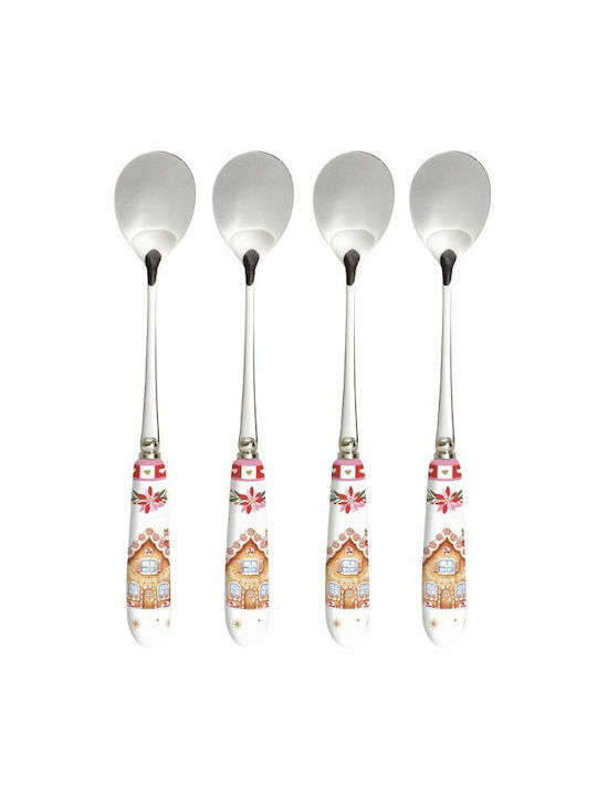 Easylife Easy-Life Christmas Tableware Porcelain Plates Set 4 Pieces