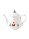Easylife Ornament de masă de Crăciun Ceainic De porțelan Multicolor