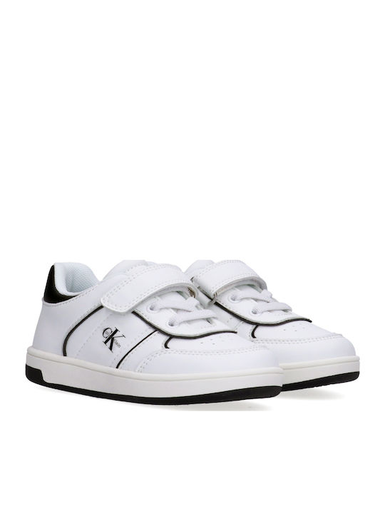 Παιδικά Sneakers με Σκρατς Λευκά