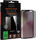 Eiger Mountain Glass Privacy Tempered Glass Screen Protector for iPhone 16 iPhone 14 iPhone 13 iPhone 13 Pro Black